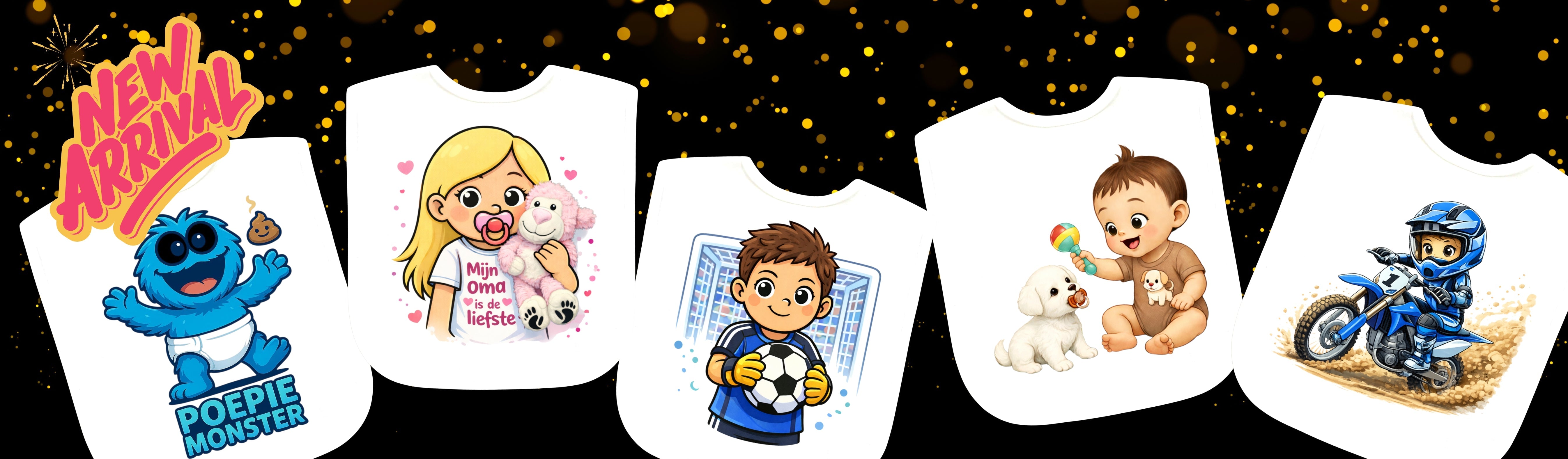 Slabbetjes - Geboortegift