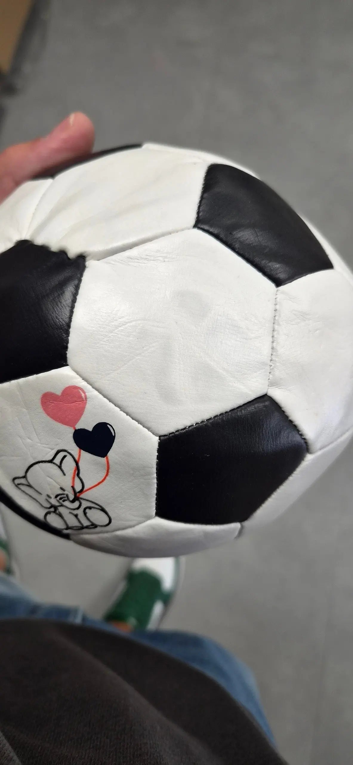 Geboortegift Bal met naam (OUTLET) Geboortegift