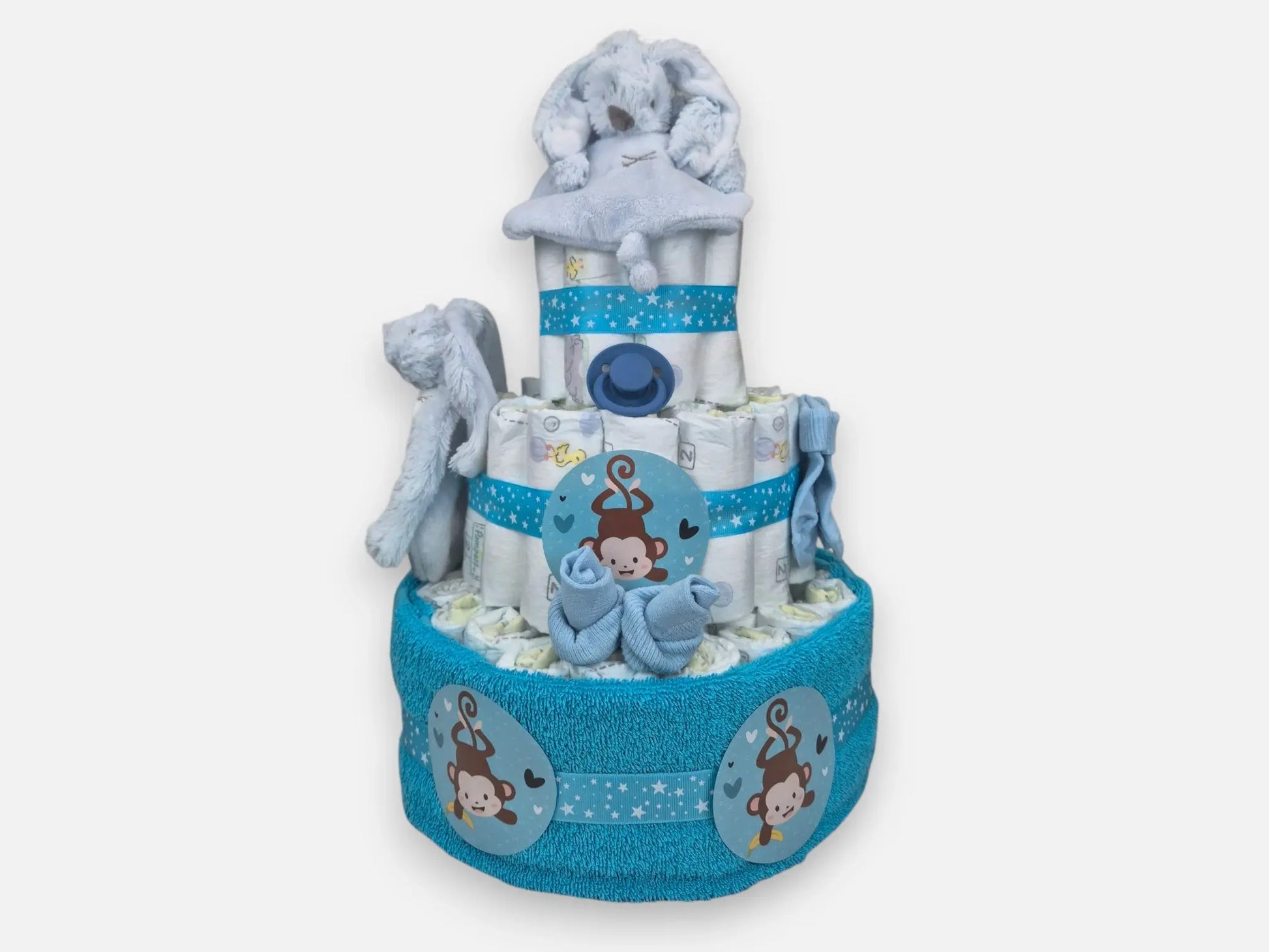 Happy Horse Luiertaart Blauw Geboortegift