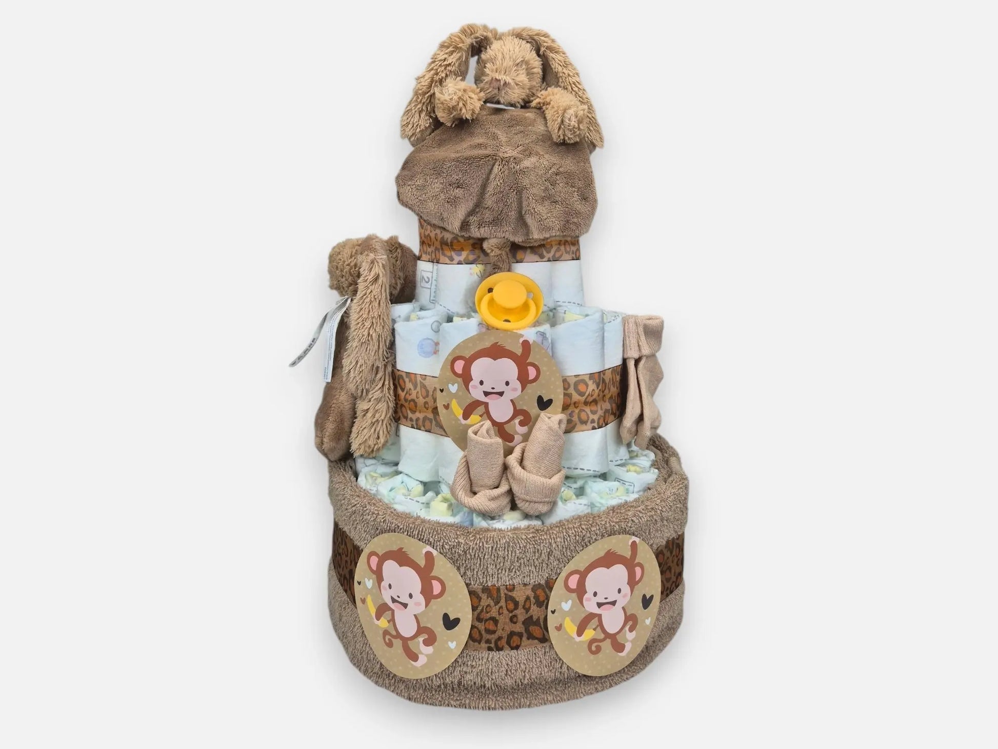 Happy Horse Luiertaart Bruin Geboortegift