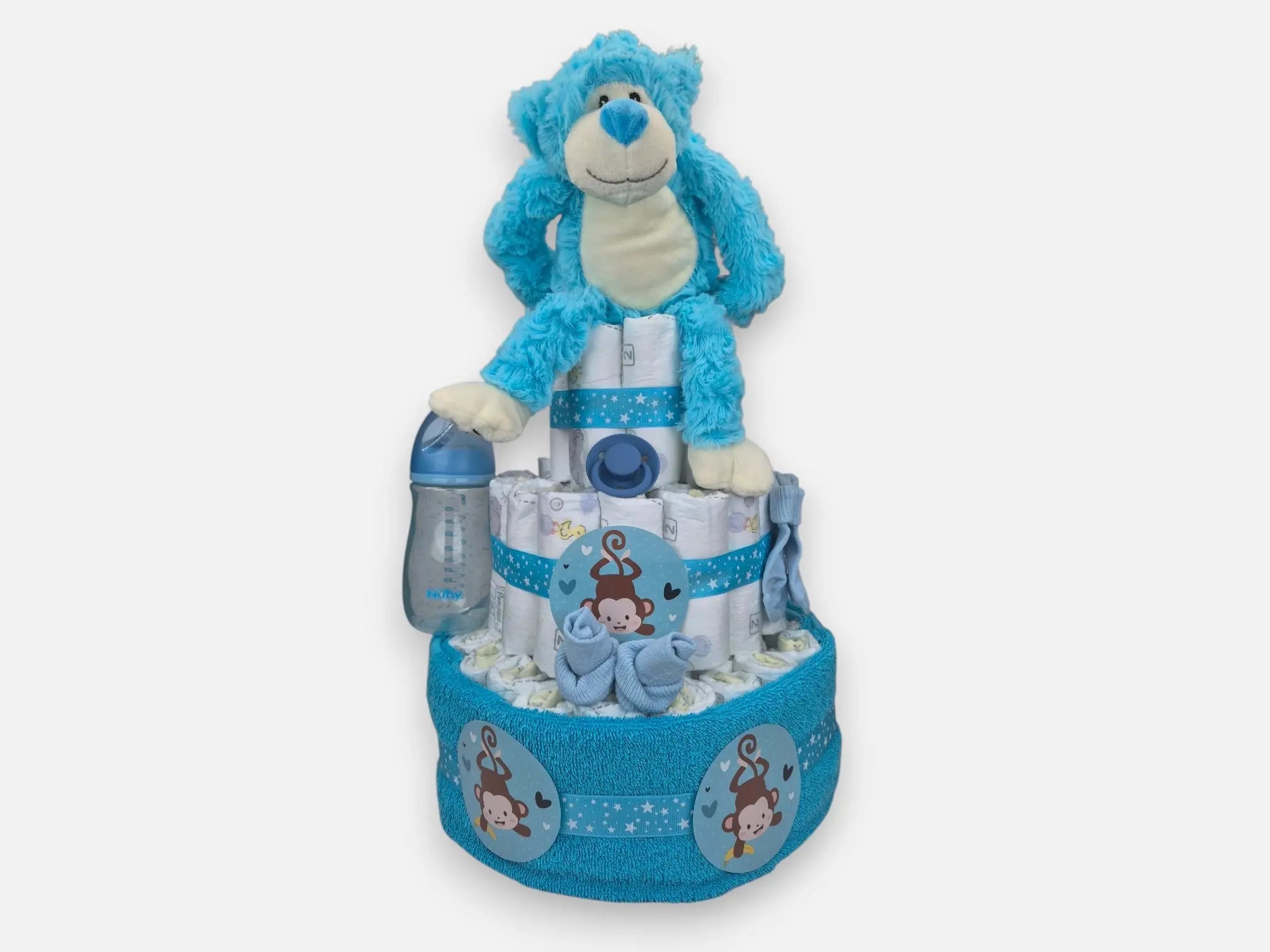 Luiertaart Blauw Geboortegift