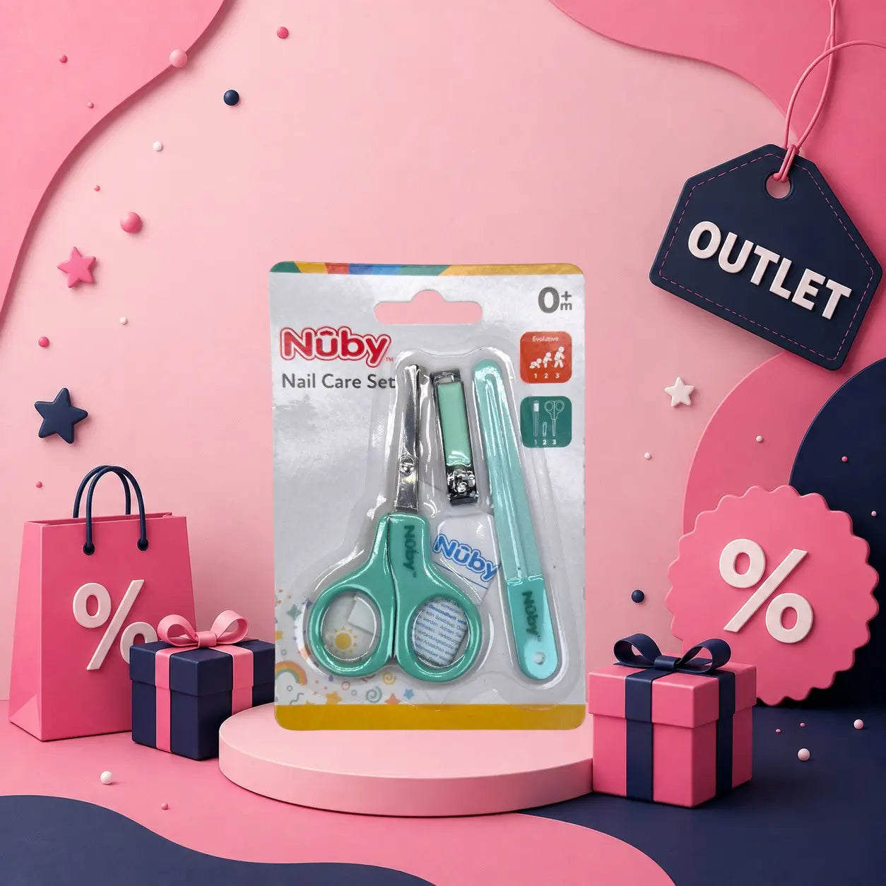 Nagelverzorgingsset Baby Geboortegift