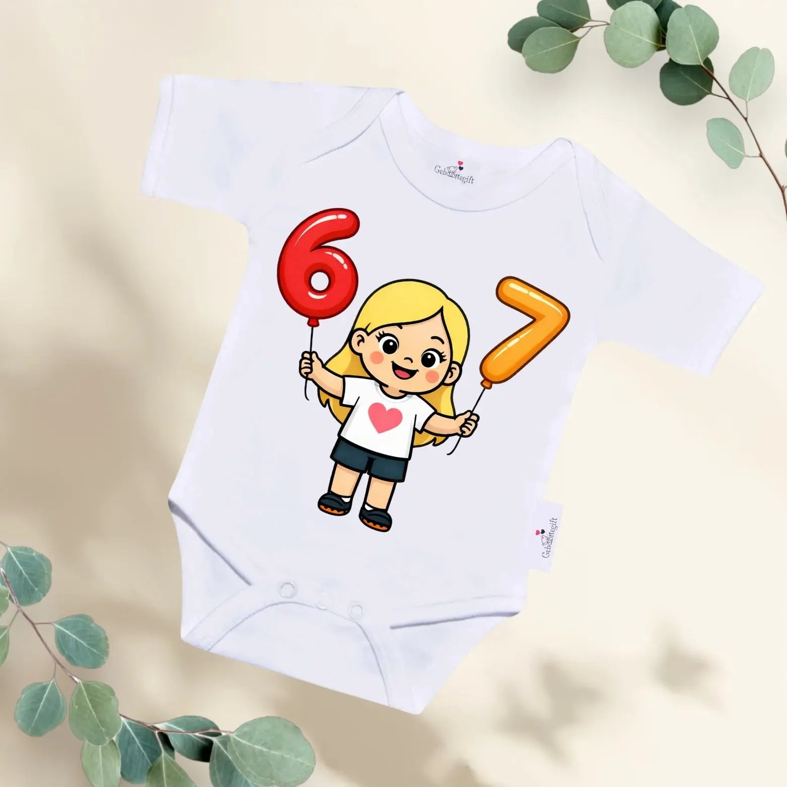 Rompertje Six Seven Geboortegift