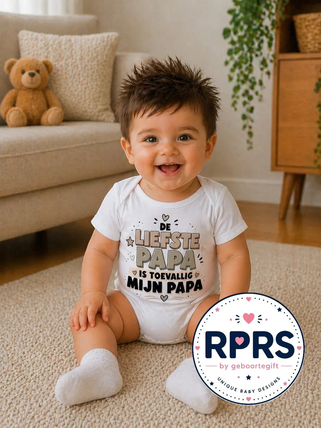 Rompertje de liefste papa is toevallig mijn papa Geboortegift