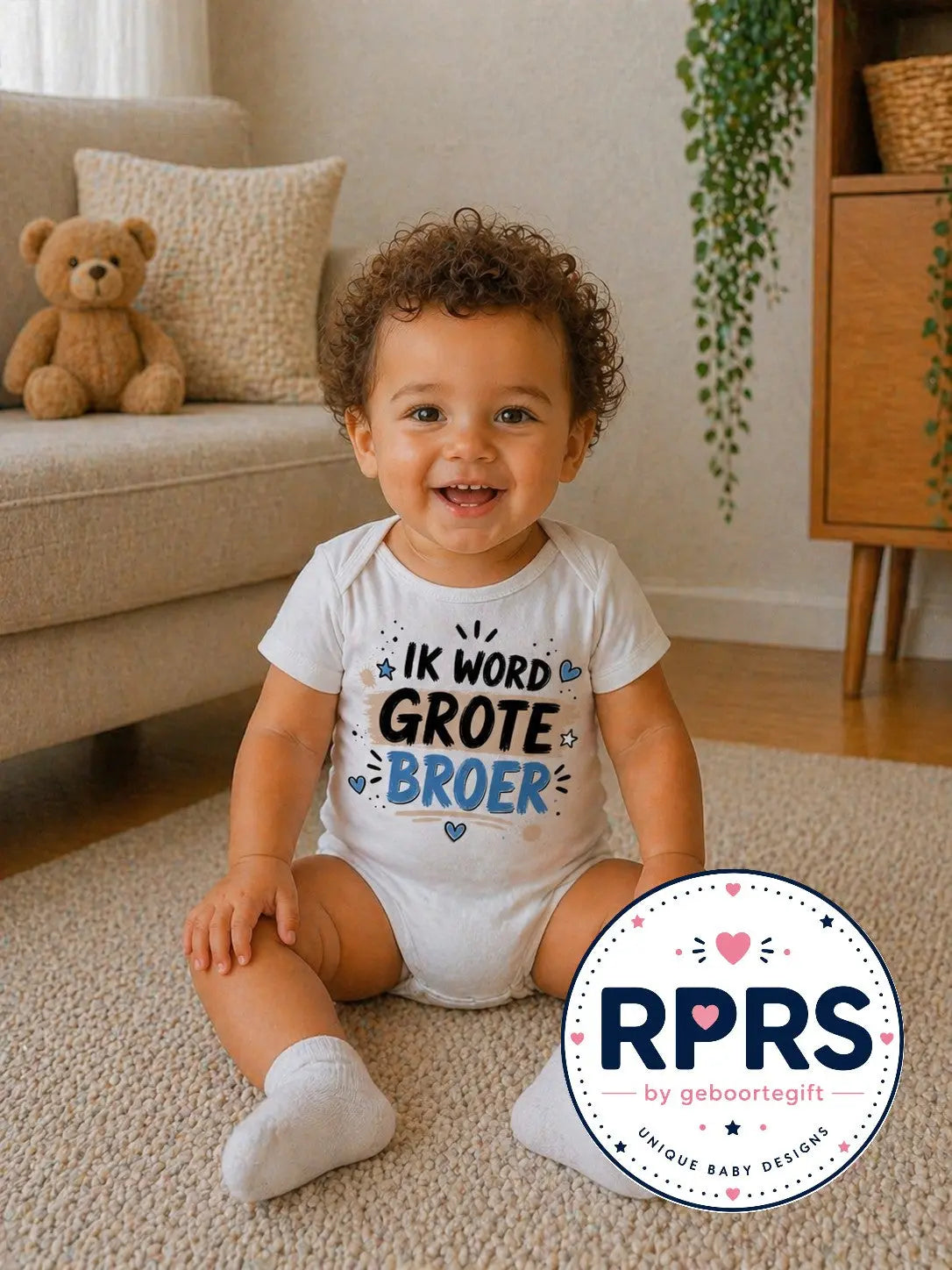 Rompertje ik word grote broer Geboortegift