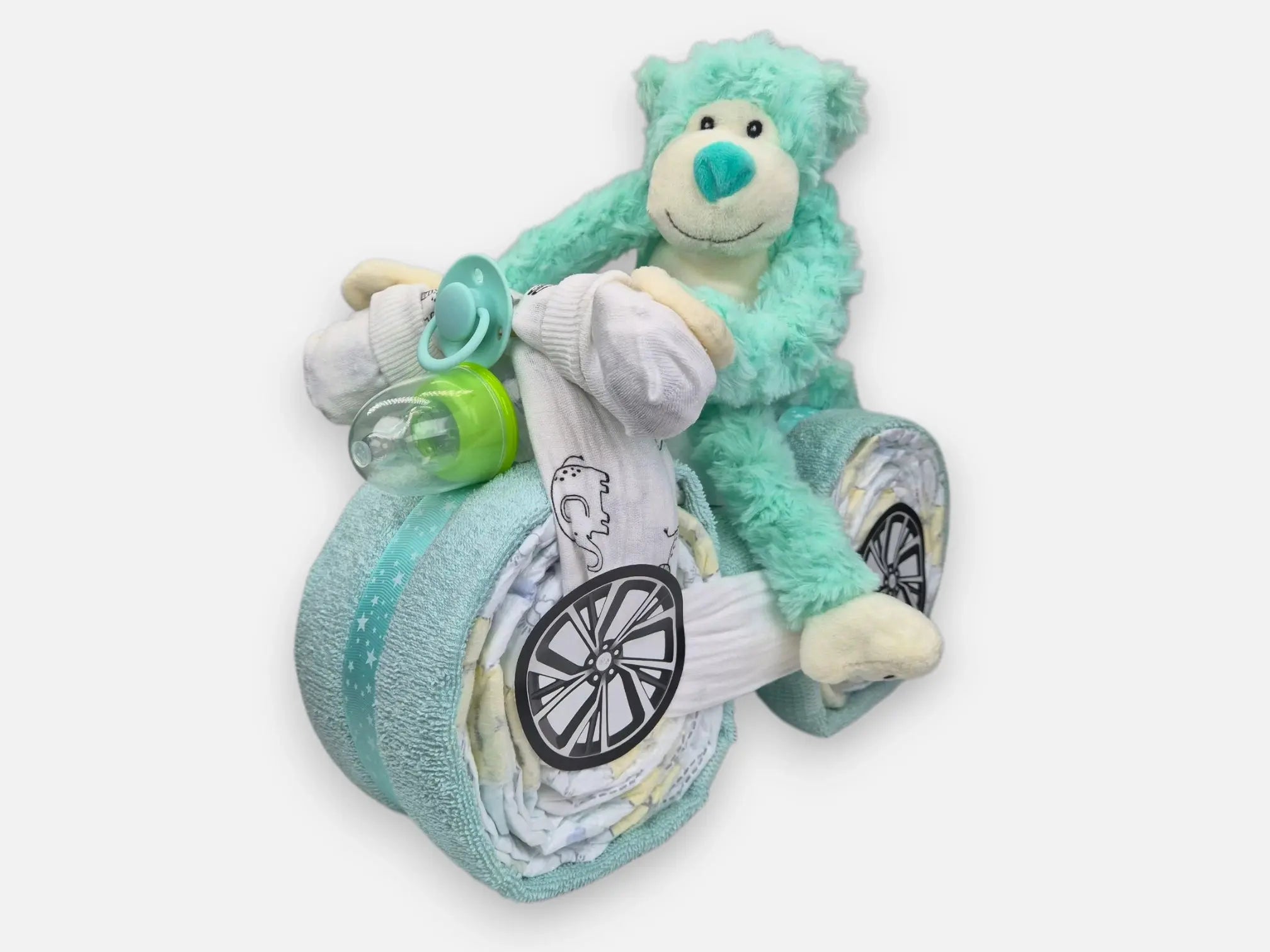 Scooter Luiertaart Mint Geboortegift