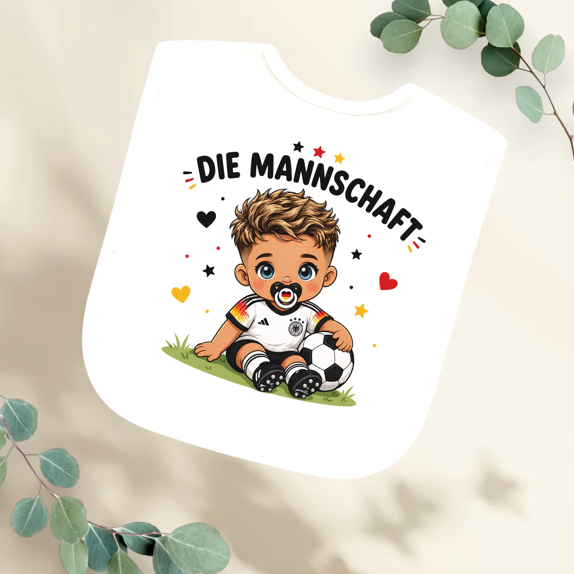 Slabbetje Duitse voetbalelftal - Jongen Geboortegift