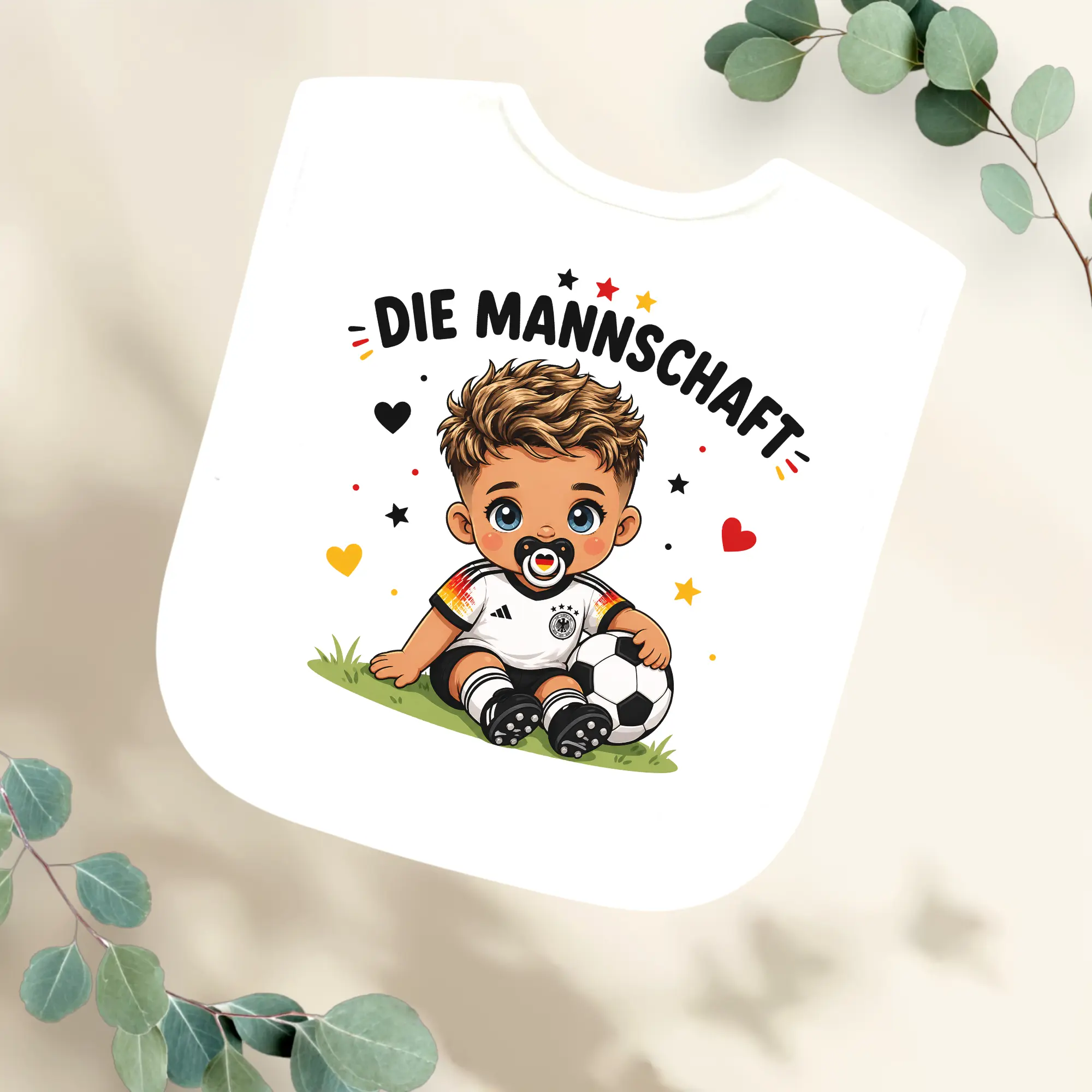 Slabbetje Duitse voetbalelftal - Jongen Geboortegift
