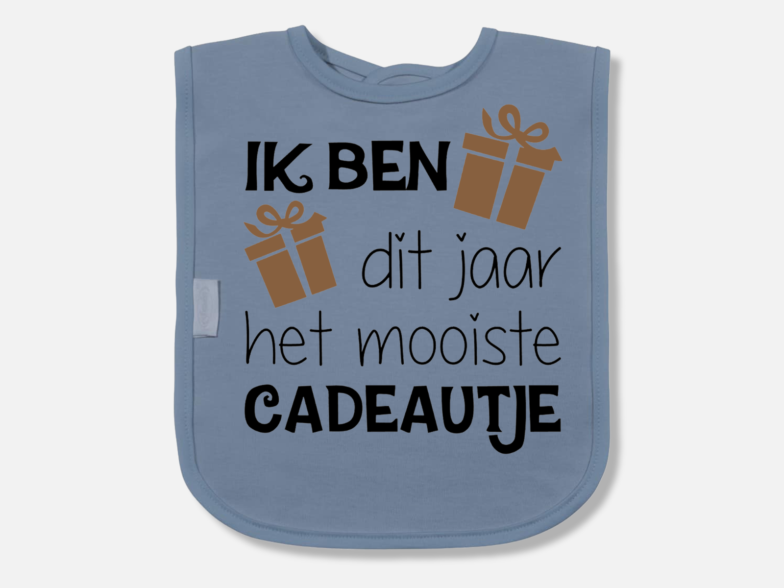 Slabbetje mooiste cadeautje - Geboortegift