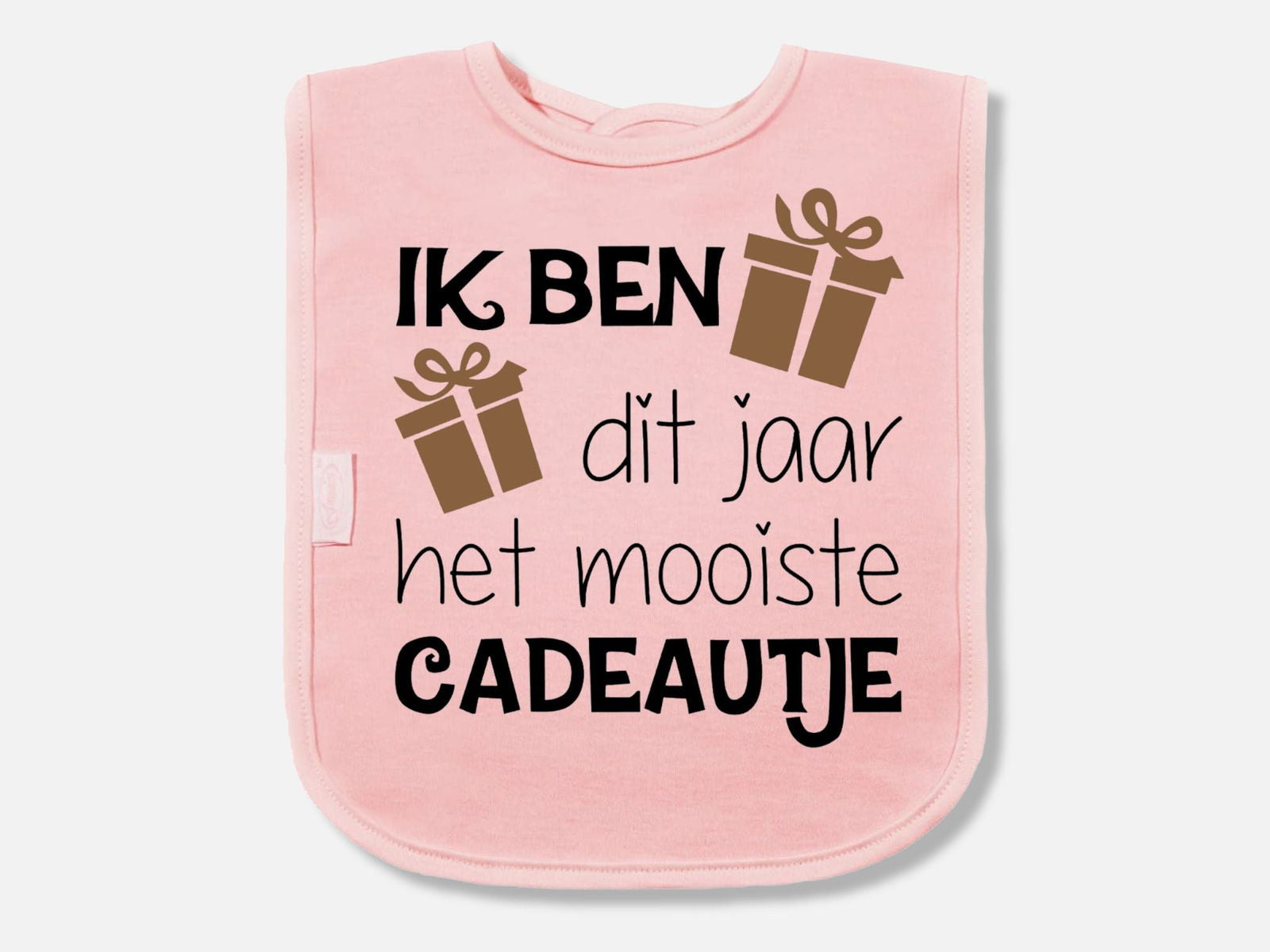 Slabbetje mooiste cadeautje - Geboortegift