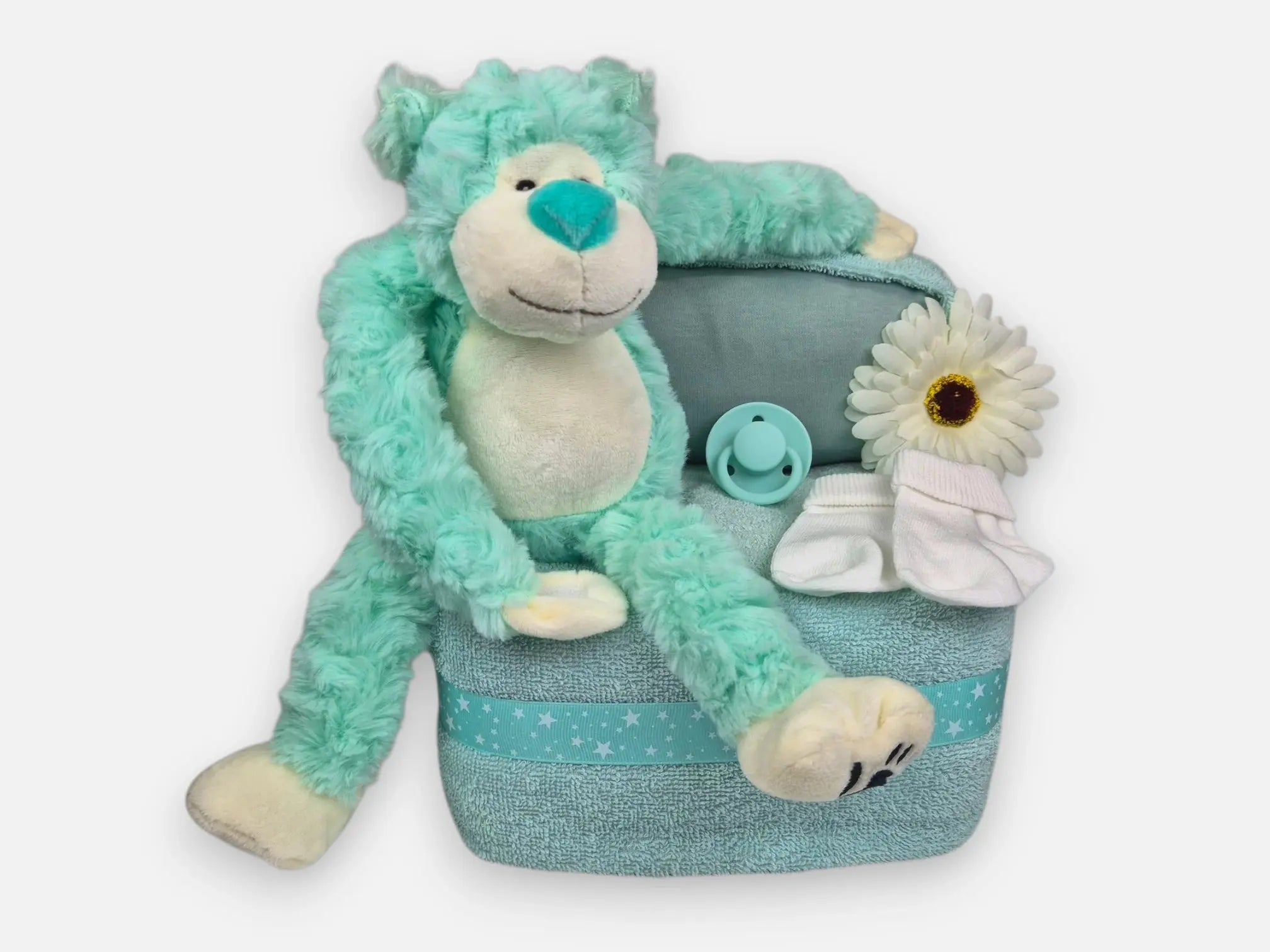 Wiegje Mint Luiertaart (groot) Geboortegift